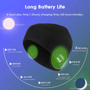 Gorros deportivos personalizados, inalámbricos, <span class=keywords><strong>con</strong></span> auriculares Bt, 2023 - Product Image 3