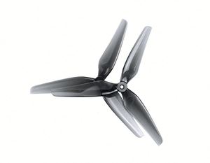 Hélice HQProp 8X4X3 de 8 Pulgadas y 3 Aspas, Material de PC Transparente Gris, Hélice para Dron - Product Image 1