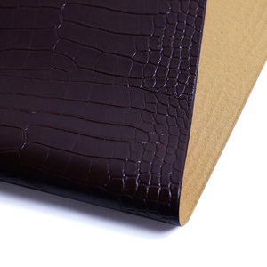 Cuir de vachette pleine fleur motif crocodile <span class=keywords><strong>bicolore</strong></span>, effet huile cirée et décoloration par pression, pour meubles, étuis et sacs - Product Image 1