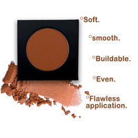 Palette de maquillage compacte waterproof à couvrance totale avec logo personnalisé et marque privée, poudre bronzante