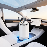 Diffuseur d'aromathérapie automatique pour voiture, à commande vocale, alimenté par USB, élégant, avec intensité d'arôme réglable