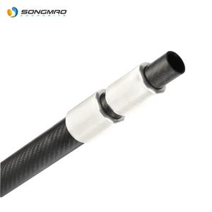 Pôle <span class=keywords><strong>télescopique</strong></span> en fibre <span class=keywords><strong>de</strong></span> carbone <span class=keywords><strong>de</strong></span> haute qualité, 60 pieds, tubes coniques en fibre <span class=keywords><strong>de</strong></span> carbone pour <span class=keywords><strong>télescopique</strong></span> - Product Image 3