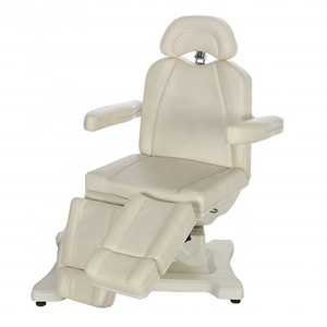 Sofa Bed Three Section Adjustable White Beauty Salon Furniture High Adjustable Spa Electric 5 Motors Massage Lash Bed Recliner - Product Image 1