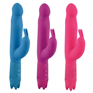 Vibrador Conejito Vibrante Afrodisíaco de 10 Funciones, Silicona ABS Impermeable, Ecológico, Suave, Masajeador de Punto G y Clítoris para Adultos - Product Image 1
