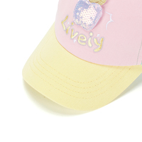 RongGuang venta al por mayor logotipo personalizado moda ajustable niños gorra de béisbol verano deportes al aire libre gorra para niños niñas