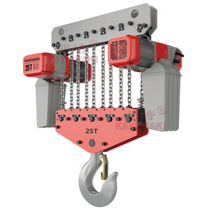 50 Ton KAWASAKI kualitas tinggi rantai listrik kerekan listrik mesin derek kerekan 2 Ton konstruksi mesin troli - Product Image 2