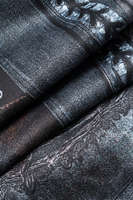 Impression numérique 3D personnalisée Trompe L'oeil Patchwork Couture Distinctive Homme Baggy Jeans Bouton Décoration Jambe Large Streetwear