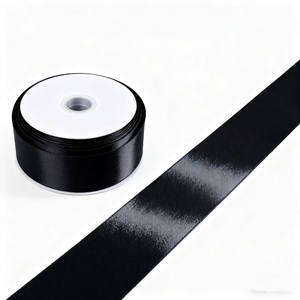 Bán buôn offray chất lượng Grosgrain Ribbon cuộn 100 mét mỗi cuộn quà tặng gói đồng bằng Grosgrain đóng gói Ribbon - Product Image 3