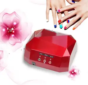 36W secador de uñas en forma de diamante CCFL LED lámpara de uñas UV LED UV 2 en 1 lámpara de uñas gel de uñas esmalte