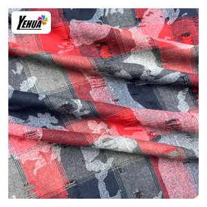 Giá Rẻ Giá Chải Sợi Nhuộm Flannel Vải Polyester Bông Flannel Kiểm Tra Vải Kiểm Tra Flannel Vải Cho Hàng May Mặc - Product Image 4