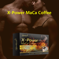 Poudre de café énergétique Maca pour hommes, très vendue, pour la santé et l'amélioration de la fertilité et de la libido chez l'adulte