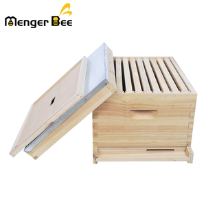 รังผึ้งแบบ Langstroth 2 ชั้น รุ่น New MengerBee 10 เฟรม แบบยังไม่ประกอบ  ทำจากไม้  แบบประกบหางนก  รับประกัน 2 ปี - Product Image 6