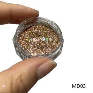 Sheenbow Pigment göz Glitter Duochrome göz farı renkli kozmetik sınıf pırıltılar makyaj Pigment