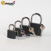 Cadenas cylindrique en fer laqué semi-laiton, étanche, à bas prix, 30mm, 40mm, 60mm