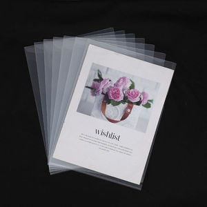 A4 Plastic File <strong>Folders</strong> Clear <strong>Project</strong> Pockets Documents <strong>Folders</strong> for Office School Fits - Product Image 6