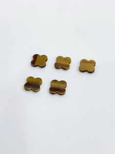 Inci siyah kırmızı akik dört yonca gevşek paspas taş takı ayarı için anne - Product Image 2