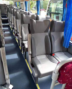 الكلاسيكية شعبية حافلة مقعد الراكب الخلفي مستلق الألومنيوم مسند ذراع طوي مع 3 نقطة حزام أمان - Product Image 2