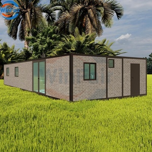 WinFair 40 pieds maisons mobiles préfabriquées maisons à bas <span class=keywords><strong>prix</strong></span> maisons en conteneur 3 chambres à coucher avec salle de bain maison de luxe à vendre en Thaïlande - Product Image 2