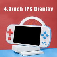 Console de jeu vidéo portable Factory XY-11, écran 4,3 pouces, style rétro classique, avec joysticks, pour enfants, cadeaux d'anniversaire, jouets