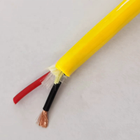 Câble ROV résistant à l'eau de mer 2/4/6/8/3/5/7/9 conducteurs 10-14AWG, flottabilité nulle, câble umbilical étanche en Kevlar, torsadé