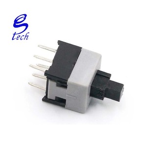 7*7 mét Dip 6pin 12V 0.5A push <span class=keywords><strong>button</strong></span> chuyển Tactile tact trực tiếp Plug-in khóa/tự thiết lập lại interruptor - Product Image 2