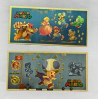 Памятные банкноты с персонажами Super Mario для коллекционирования и игр: вспомните детские игровые воспоминания
