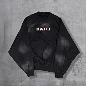 Sudadera de Algodón Grueso con Cuello Redondo y Diseño de Hombros Caídos, con Logotipo Personalizado, Lavada al Ácido, de Alta Calidad - Product Image 2