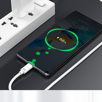 Câble de données USB Type C super rapide 6A 66W pour iOS Android pour téléphones mobiles, banque d'alimentation, scanner