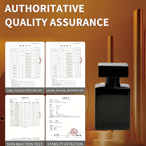 Botella de Perfume Cuadrada Negra de 100 ml, Aromas Personalizados, Venta al por Mayor, Perfume en Aerosol Vacío para Hombre y Mujer - Product Image 4