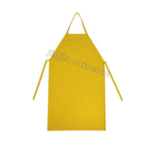 Impresión personalizada naranja para <span class=keywords><strong>hombre</strong></span> resistente al agua a prueba de Pvc poliéster caucho soldador matadero limpiador delantal para adultos - Product Image 3