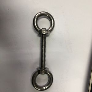 Stainless Steel Extended Eye Bolt M10 70mm 100mm Long Shaft With <b>Ring</b> For General Use - Product Image 5