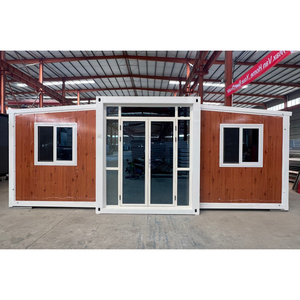 Casa contenedor expandible de Color de madera Diseño personalizado Casa prefabricada Venta completa a <span class=keywords><strong>la</strong></span> casa modular de <span class=keywords><strong>Martinica</strong></span> - Product Image 1