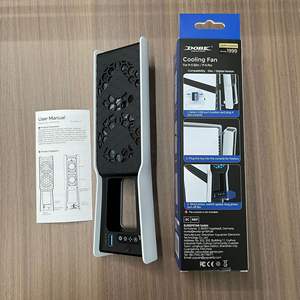 Ventilateur de refroidissement de console USB 3.0 pour PS5 Slim / PS5 Pro, support de refroidissement de console avec deux ventilateurs, accessoires de <span class=keywords><strong>jeu</strong></span> - Product Image 6