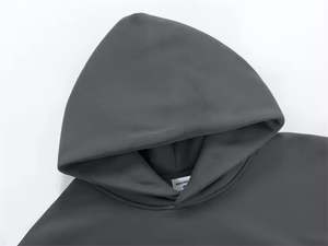 Sudaderas con capucha blancas personalizadas, transpirables, súper suaves, de gran gramaje, informales, para uso diario, extragrandes, al por mayor. - Product Image 5