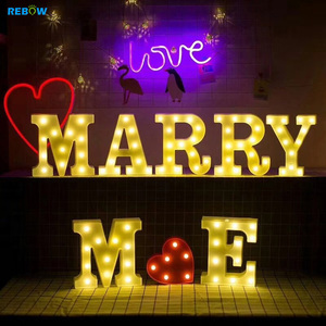 Tiệc Cưới Trang Trí Nội Thất 26 Bảng Chữ Cái Tiếng Anh Marquee Light <span class=keywords><strong>Letters</strong></span> Đăng Mini Led Light Up <span class=keywords><strong>Letters</strong></span> - Product Image 3