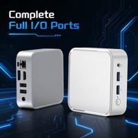 Mini PC Industrial Integrado con Ventilador Intel Core I3 I5 I7, Puertos Seriales, Doble LAN y Wifi de Fábrica MES
