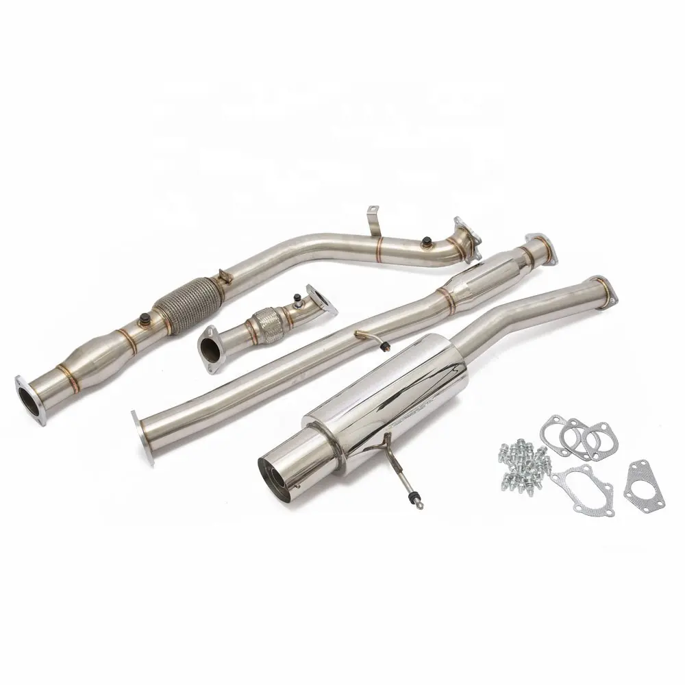 ADDCO - EPMAN per 2002 2007 sudaru Impreza WRX STI tubo Catback scarico + silenziatore EPEX0207WST