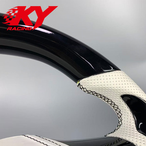 Volante Deportivo Personalizado de Fibra de Carbono Real para Tesla Model 3, Model S, Model X 2014, 2015, 2016, 2018, 2019, 2020 - Product Image 2