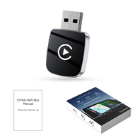 Adaptateur USB CarPlay filaire vers sans fil CarPlay et Android Auto |   Boîte d'interface multimédia pour voiture intelligente |   Connexion automatique rapide