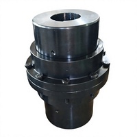 Flexible 45 # Accouplement d'engrenages en acier OEM personnalisable à dents courbées standard pour la construction