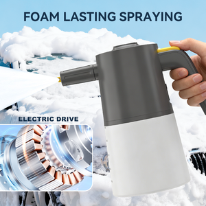 Pulvérisateur de mousse électrique 2026 pour voiture, pompe électrique pour lavage de voiture, canon à mousse pour le nettoyage des sols et des tapis de piscine, pour le nettoyage à domicile et en extérieur - Product Image 1