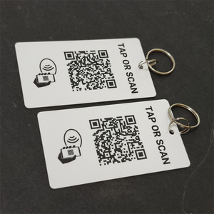 Etiqueta de equipaje habilitada con chip NFC de código QR de diseño <span class=keywords><strong>simple</strong></span> pero moderno y divertido para equipaje de viaje - Product Image 6