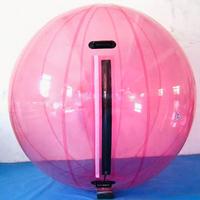 Balle d'eau gonflable en PVC transparent durable et élégante, 2 m de diamètre, équipement de jeu aquatique extérieur, marque Mingrui, usage commercial