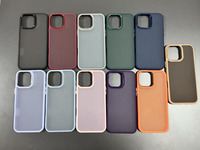 Coque de téléphone personnalisée multicolore en TPU+PC, protection antichoc douce pour la peau pour iPhone 17 16 15 14 13 12 Plus Air Pro Max