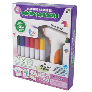 Новое поступление, оригинальные маркеры для краски, Электрический распылитель, цветные маркеры для окрашивания, набор аэрографов - Product Image 1