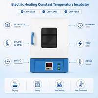 Four de séchage vertical à température constante avec affichage numérique LED, 72L, en acier inoxydable, à air forcé, pour laboratoire