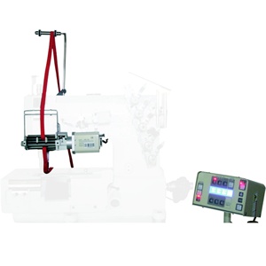 RONMACK RM-S6C-75 Nouveau dispositif de dosage élastique programmable manuel et informatisé à tension, à 6 sections séparées, pour interlock - Product Image 1