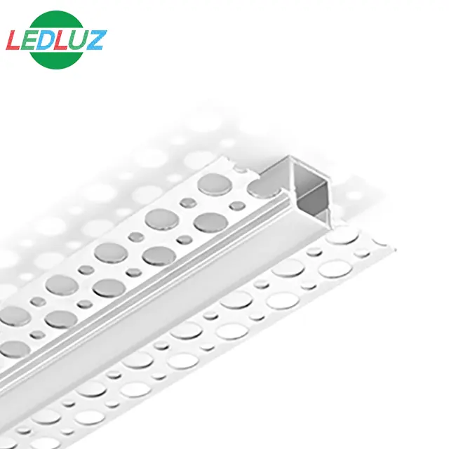 Plaster Profile Recessed LED Aluminium Profile Dots Freeと2835 120LEDs Strip Light