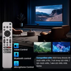 RMF-TX910U Backlit <strong>TV</strong> <strong>Remote</strong> for <strong>Sony</strong> <strong>TV</strong> <strong>Bravia</strong> <strong>TV</strong> Voice <strong>Remote</strong> RMF-TX910U <strong>Replacement</strong> <strong>Remote</strong> for <strong>Sony</strong> <strong>BRAVIA</strong> XR/KD/XR Series - Product Image 5