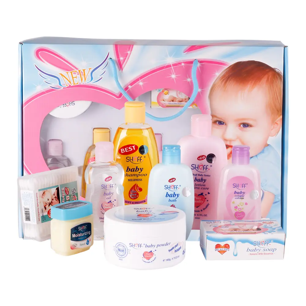 Baignoire pour bébé, set de baignoire pour nouveau-né, 9 pièces